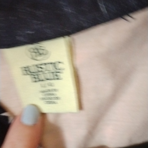 Rustic Blue Large Button down shirt stars 4th of July - Picture 3 of 6